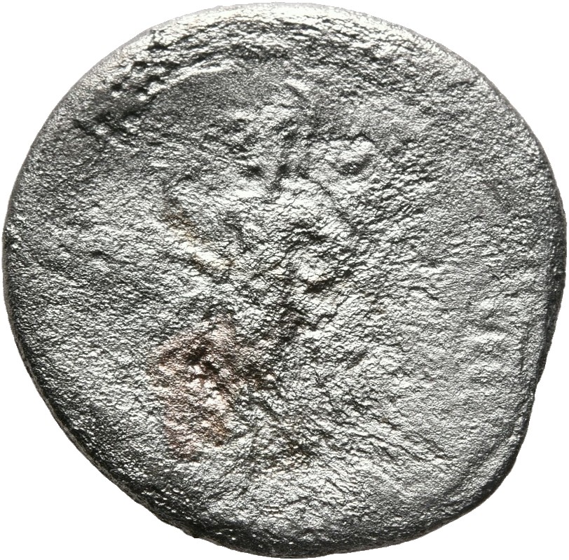 RIC II, Part 1 (second edition) Vespasian 937 Vespasian reverse, Mars, helmeted, naked except for cloak round waist, stand...