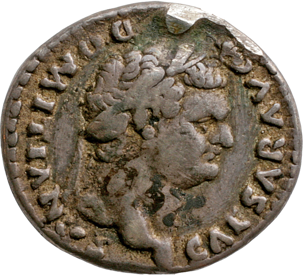 RIC II, Part 1 (second edition) Vespasian 957 Vespasian obverse, Head of Domitian, laureate, right