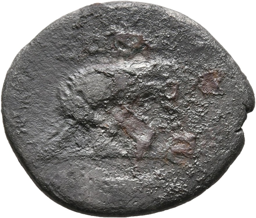 RIC II, Part 1 (second edition) Vespasian 961 Vespasian reverse, Wolf and twins; boat in exergue