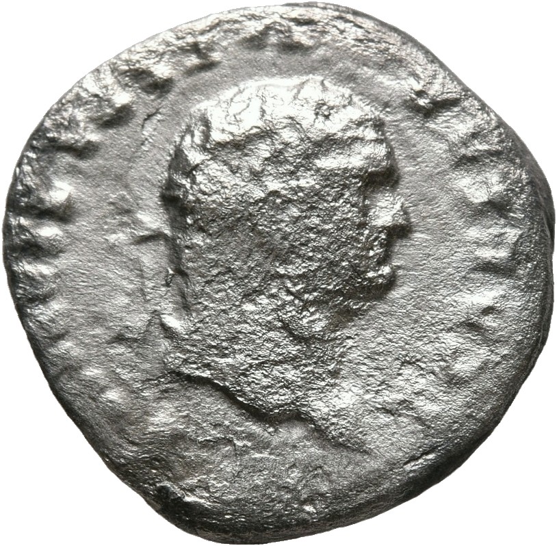 RIC II, Part 1 (second edition) Vespasian 974 Vespasian obverse, Head of Titus, laureate, right