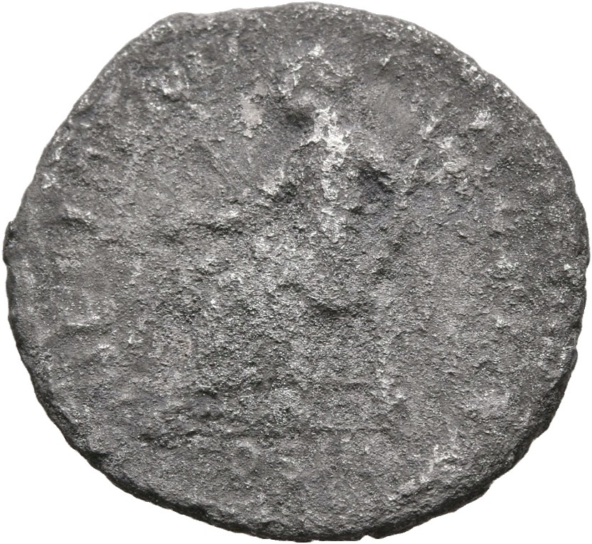 RIC II, Part 3 (second edition) Hadrian 1019 Hadrian reverse, Indulgentia seated left, extending hand and holding sceptre