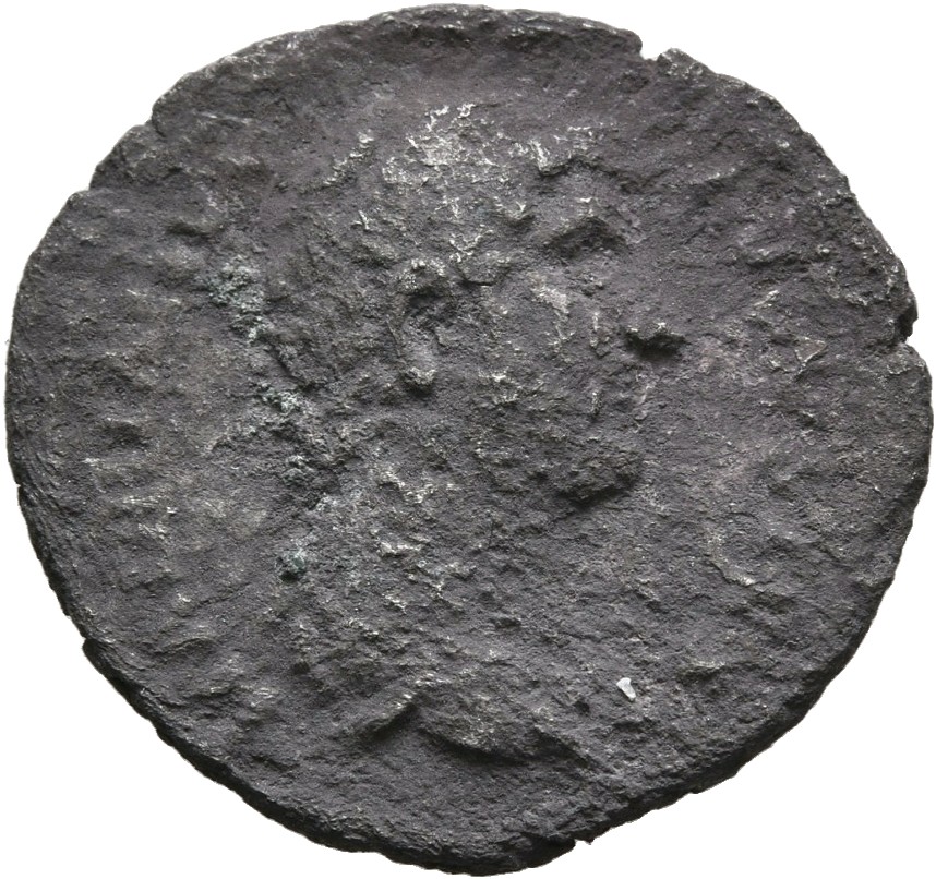 RIC II, Part 3 (second edition) Hadrian 1048 Hadrian obverse, Bust of Hadrian, draped, right, viewed from rear or side