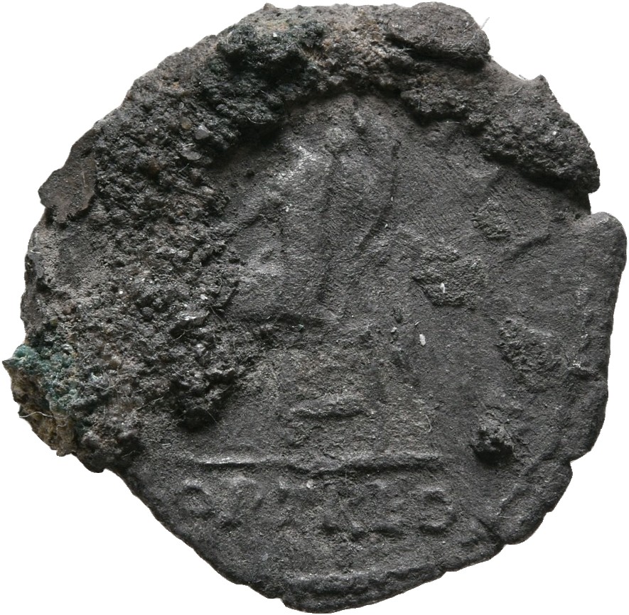 RIC II, Part 3 (second edition) Hadrian 1089 Hadrian reverse, Fortuna seated left, holding rudder on globe and cornucopia