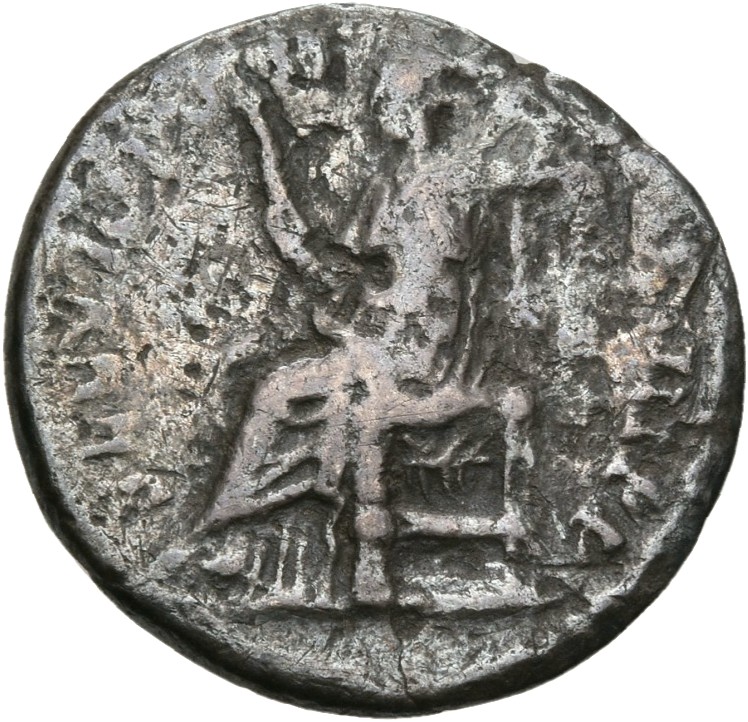 RIC II, Part 3 (second edition) Hadrian 1128 Hadrian reverse, Securitas seated left, holding sceptre and cradling head