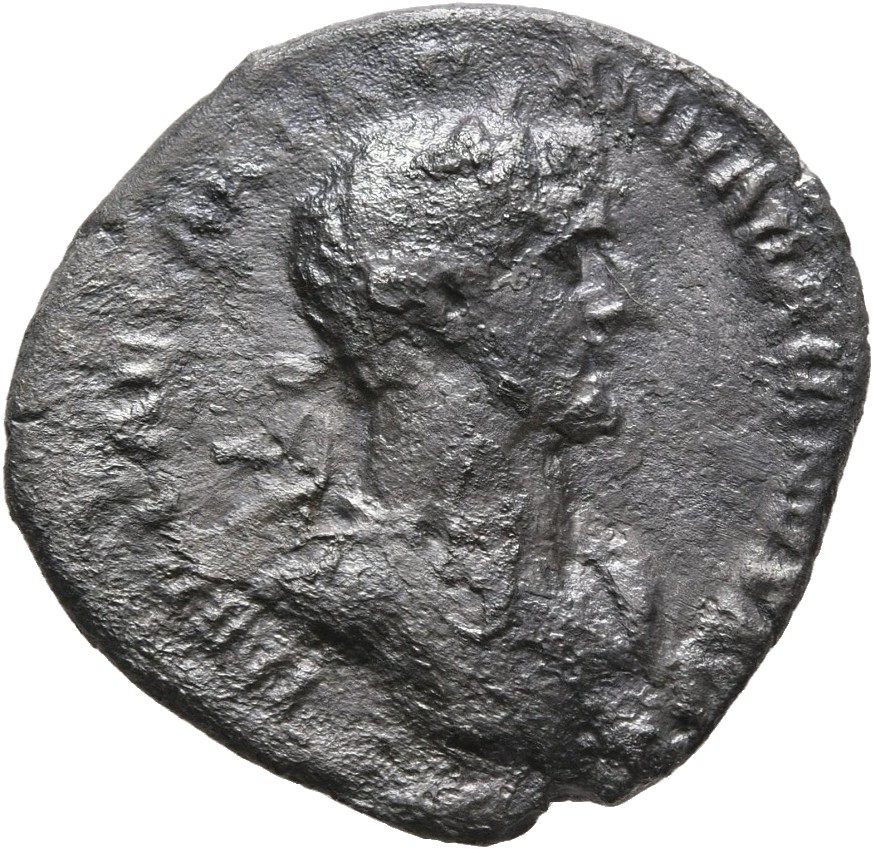 RIC II, Part 3 (second edition) Hadrian 118 Hadrian obverse, Bust of Hadrian, laureate, cuirassed, right, viewed from front
