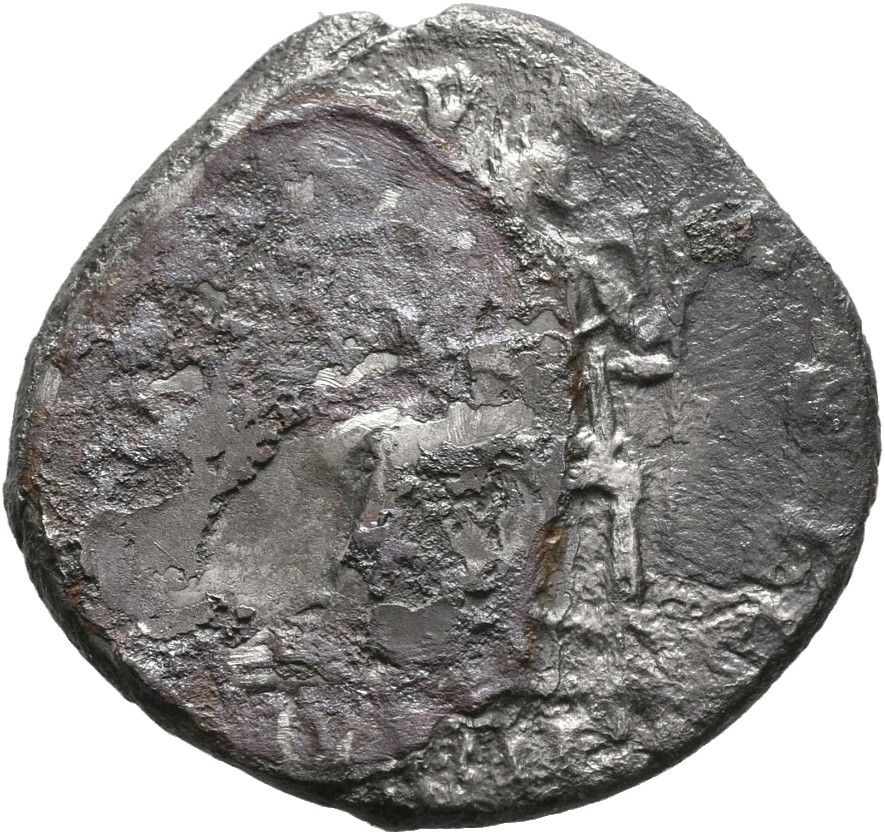 RIC II, Part 3 (second edition) Hadrian 118 Hadrian reverse, Justitia seated left on throne, holding patera and sceptre