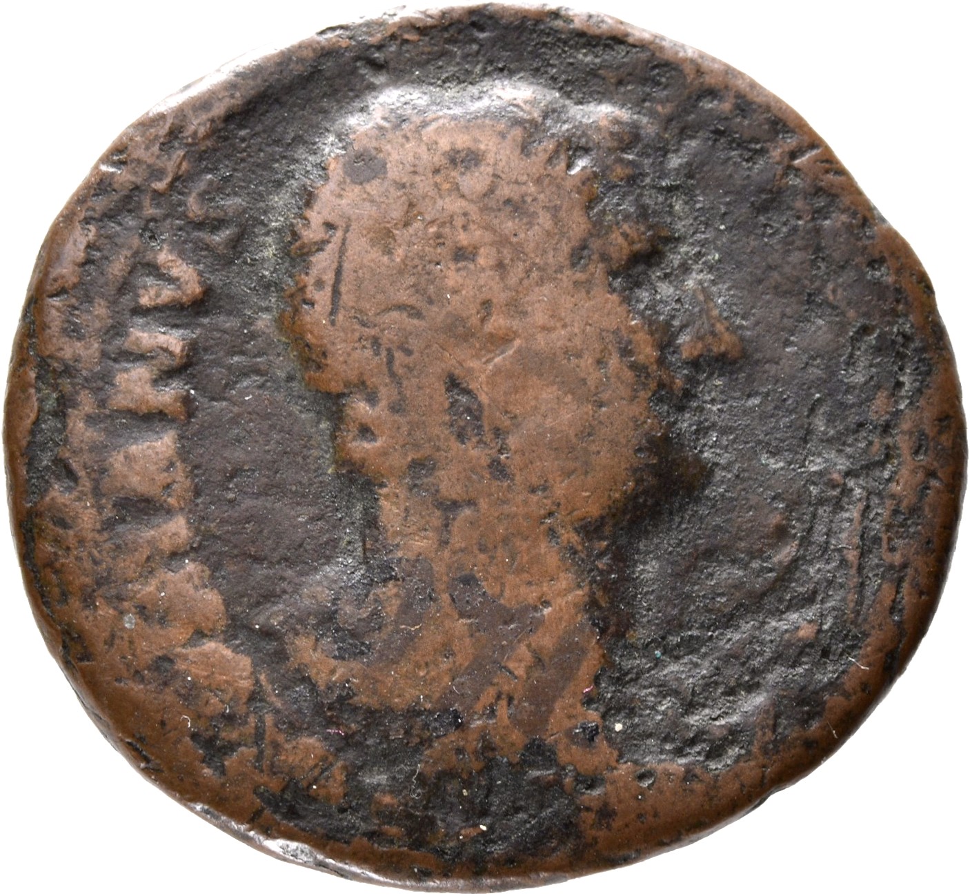 RIC II, Part 3 (second edition) Hadrian 1245 Hadrian obverse, Head of Hadrian, right