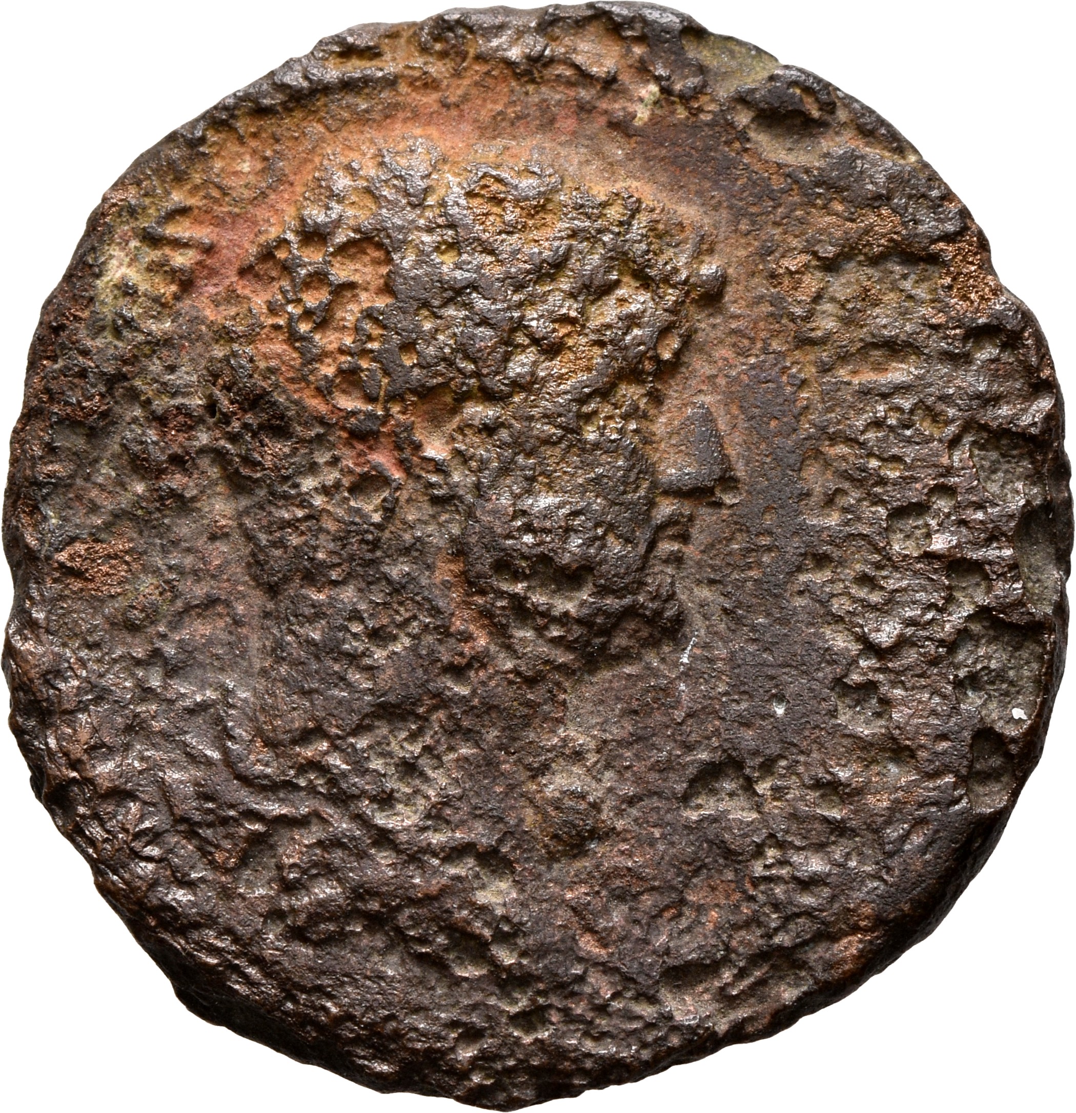RIC II, Part 3 (second edition) Hadrian 1324 Hadrian obverse, Bust of Hadrian, draped, right, viewed from rear or side