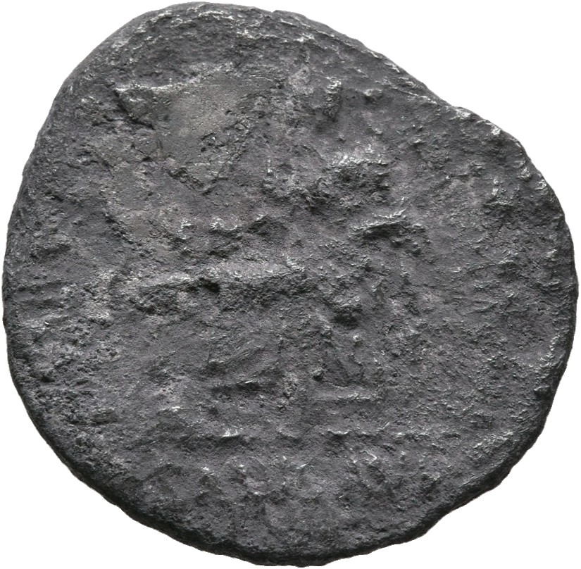 RIC II, Part 3 (second edition) Hadrian 138 Hadrian reverse, Salus, seated left, holding patera, feeding snake coiled arou...