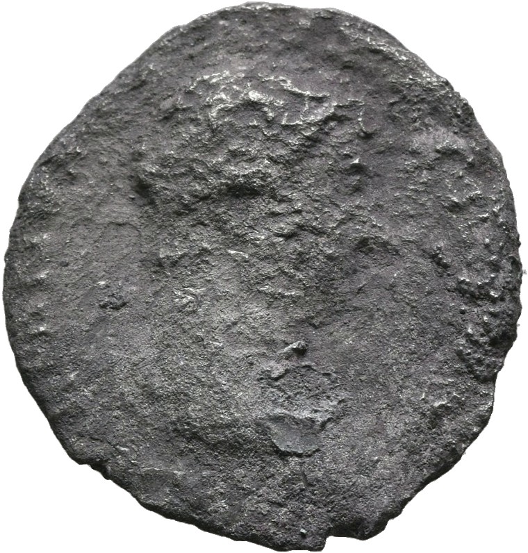 RIC II, Part 3 (second edition) Hadrian 1410 Hadrian obverse, Bust of Hadrian, laureate, draped, right, viewed from rear o...