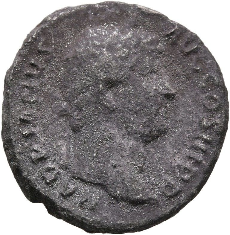 RIC II, Part 3 (second edition) Hadrian 1494 Hadrian obverse, Head of Hadrian, laureate, right