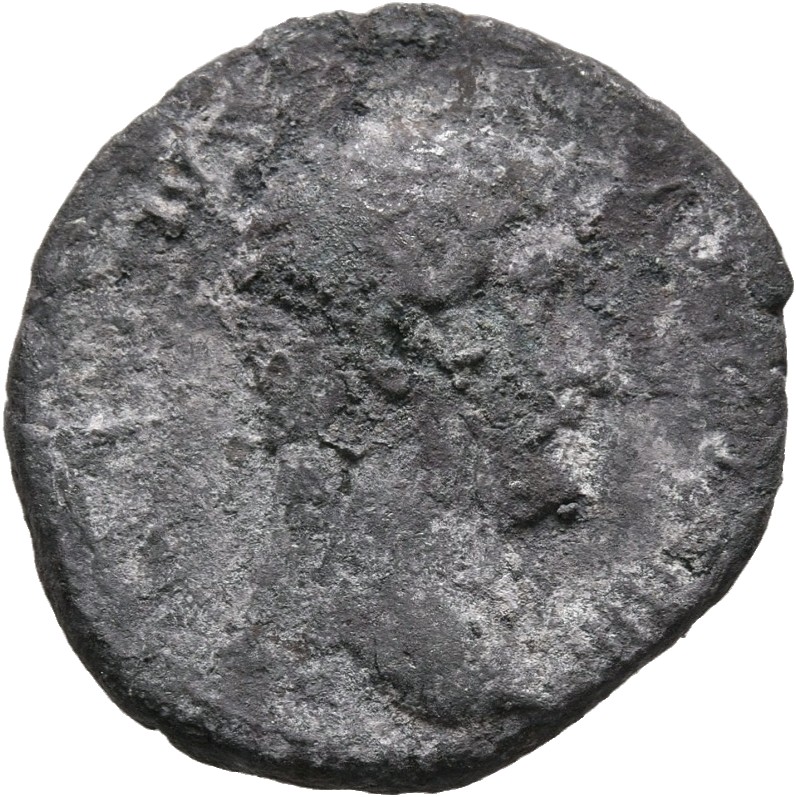 RIC II, Part 3 (second edition) Hadrian 1541 Hadrian obverse, Head of Hadrian, right