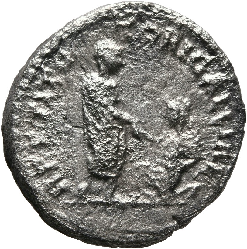 RIC II, Part 3 (second edition) Hadrian 1575 Hadrian reverse, Hadrian standing right, holding scroll and raising kneeling ...