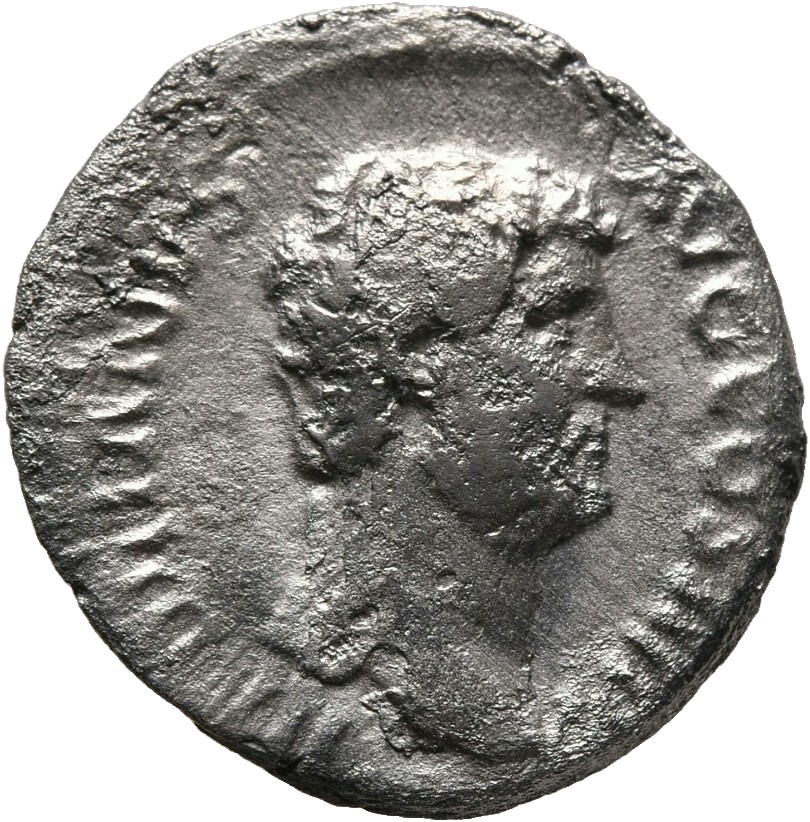 RIC II, Part 3 (second edition) Hadrian 1575 Hadrian obverse, Head of Hadrian, right