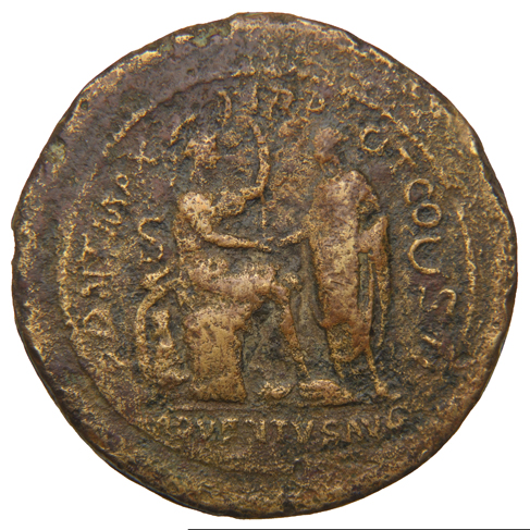 RIC II, Part 3 (second edition) Hadrian 158 Hadrian reverse, Roma seated right on cuirass and shield, holding vertical spe...