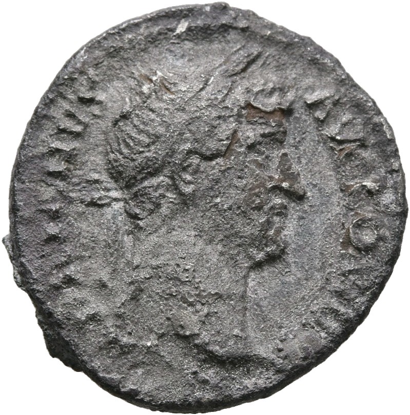 RIC II, Part 3 (second edition) Hadrian 1580 Hadrian obverse, Head of Hadrian, laureate, right