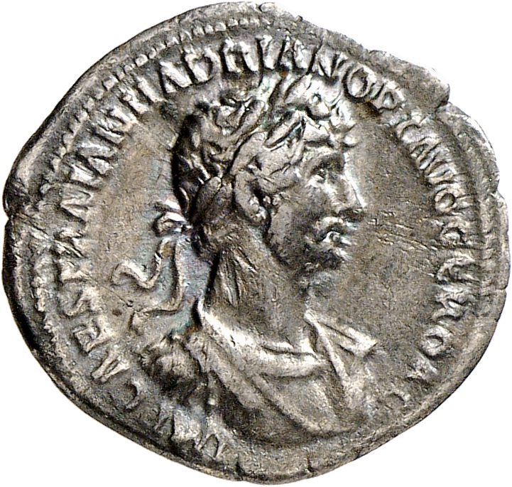 RIC II, Part 3 (second edition) Hadrian 16 Hadrian obverse, Bust of Hadrian, laureate, draped and cuirassed, right, viewed...