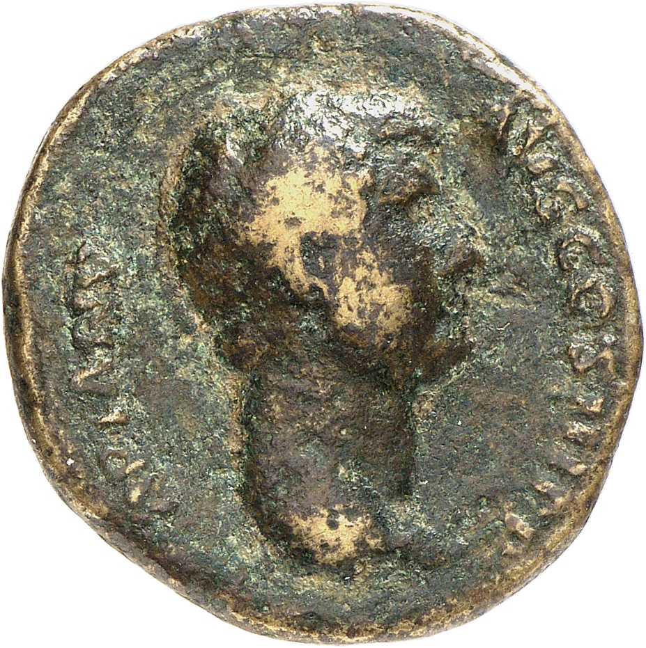 RIC II, Part 3 (second edition) Hadrian 1681 Hadrian obverse, Head of Hadrian, laureate, right