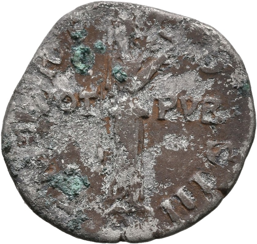 RIC II, Part 3 (second edition) Hadrian 199 Hadrian reverse, Pietas, veiled, standing right, raising both hands