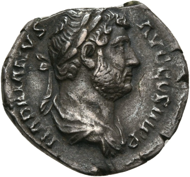 RIC II, Part 3 (second edition) Hadrian 1995 Hadrian obverse, Head of Hadrian, laureate, right
