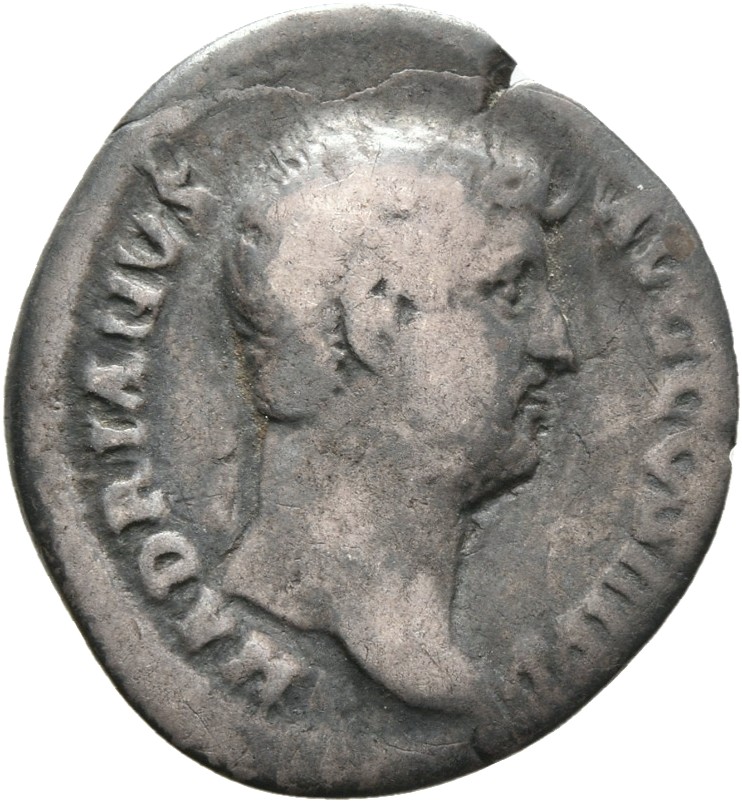 RIC II, Part 3 (second edition) Hadrian 2001 Hadrian obverse, Head of Hadrian, right