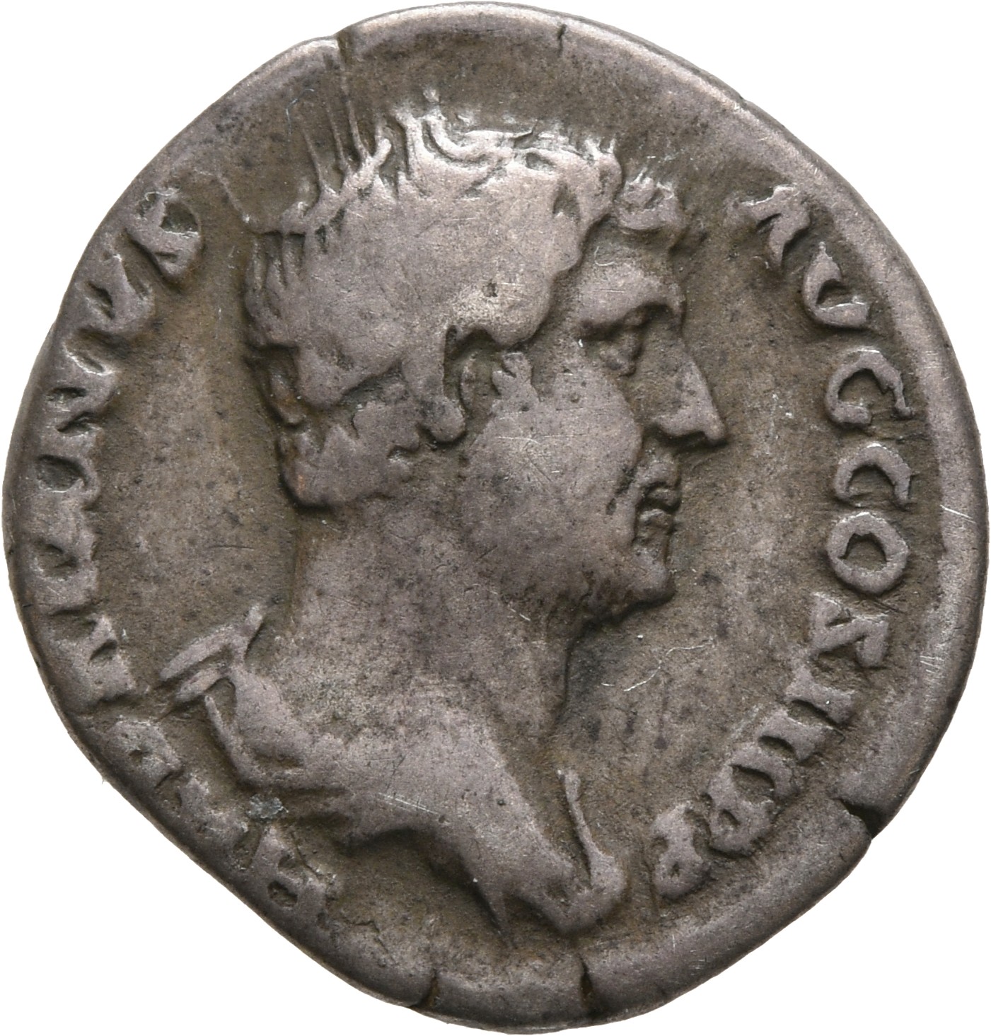RIC II, Part 3 (second edition) Hadrian 2003 Hadrian obverse, Bust of Hadrian, draped, right, viewed from rear or side