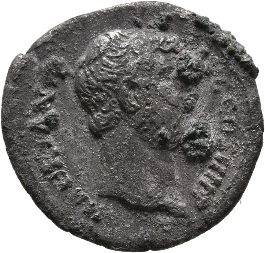 RIC II, Part 3 (second edition) Hadrian 2012 Hadrian obverse, Head of Hadrian, right