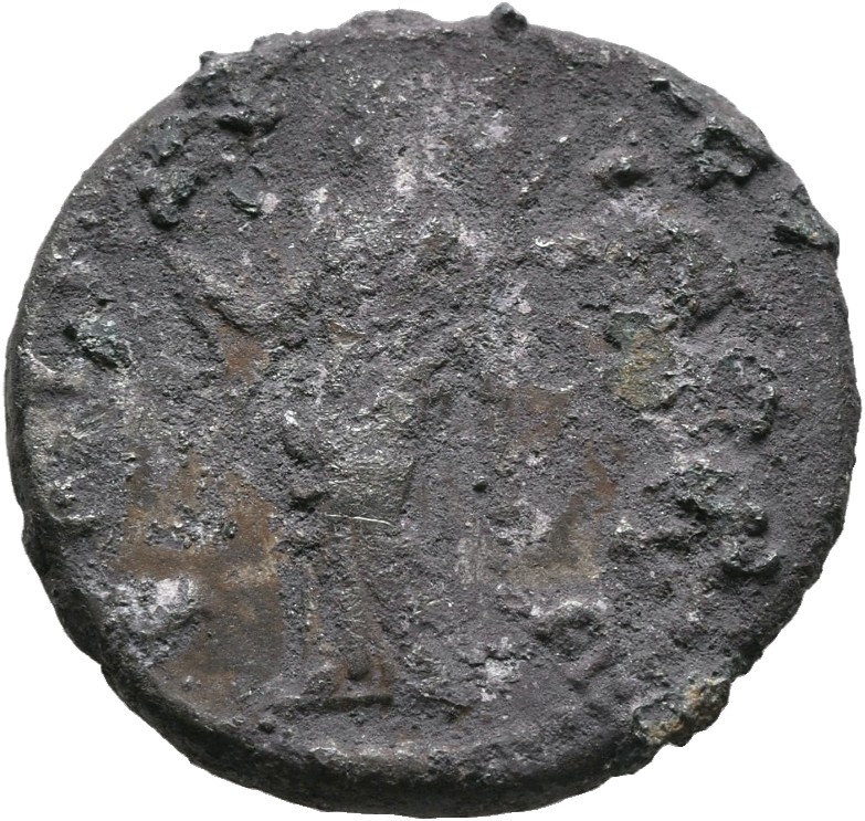 RIC II, Part 3 (second edition) Hadrian 2038 Hadrian reverse, Felicitas standing left, holding caduceus and branch