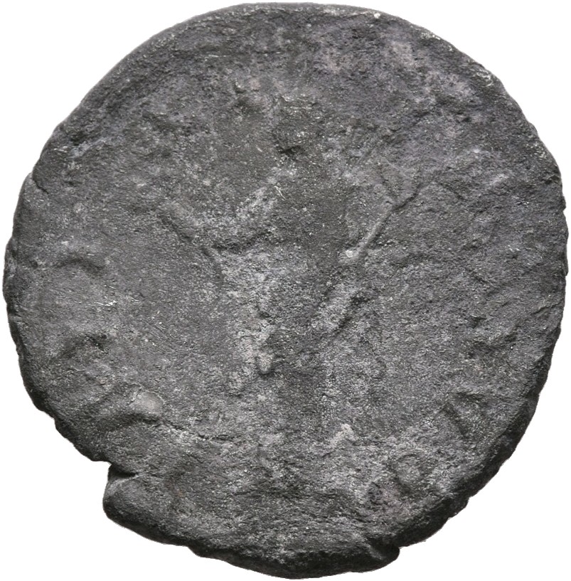 RIC II, Part 3 (second edition) Hadrian 2039 Hadrian reverse, Felicitas standing left, holding caduceus and branch