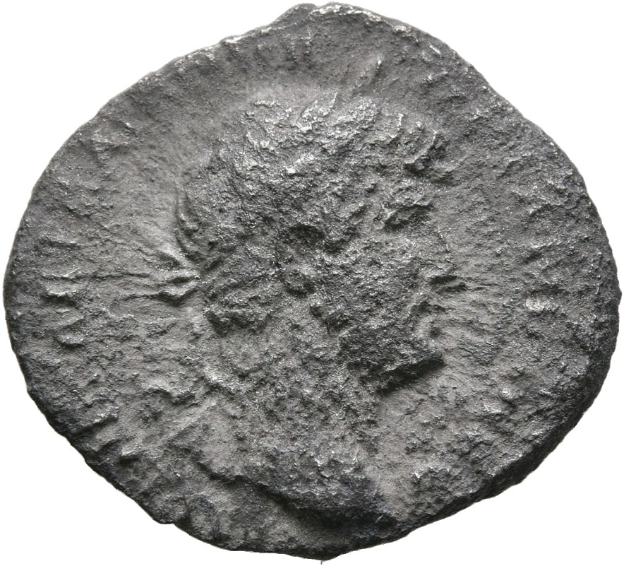 RIC II, Part 3 (second edition) Hadrian 204 Hadrian obverse, Head of Hadrian, laureate, right