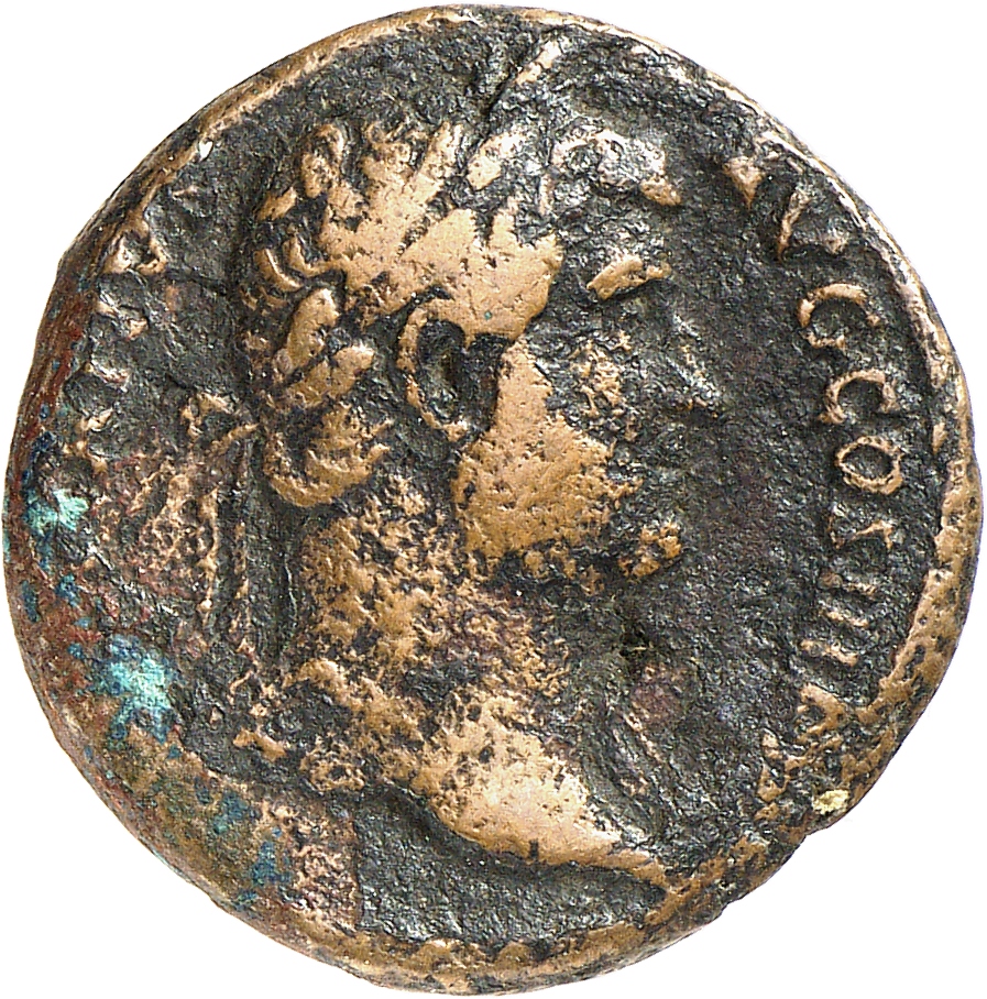 RIC II, Part 3 (second edition) Hadrian 2089 Hadrian obverse, Head of Hadrian, laureate, right