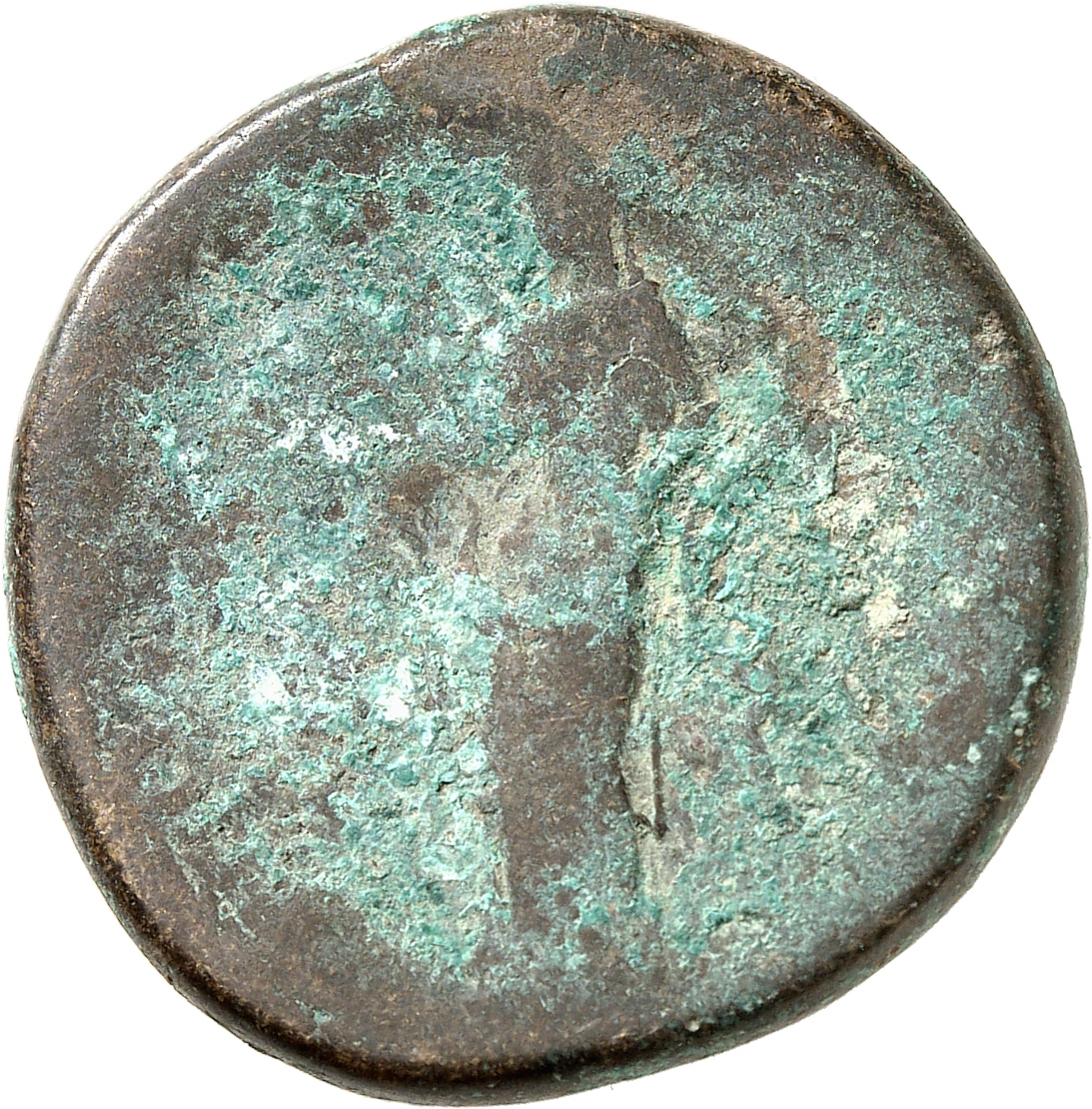 RIC II, Part 3 (second edition) Hadrian 2118 Hadrian reverse, Fortuna standing left, holding patera and cornucopia