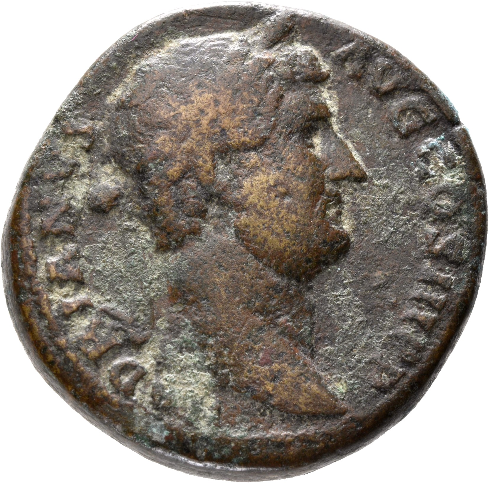 RIC II, Part 3 (second edition) Hadrian 2168 Hadrian obverse, Head of Hadrian, laureate, right