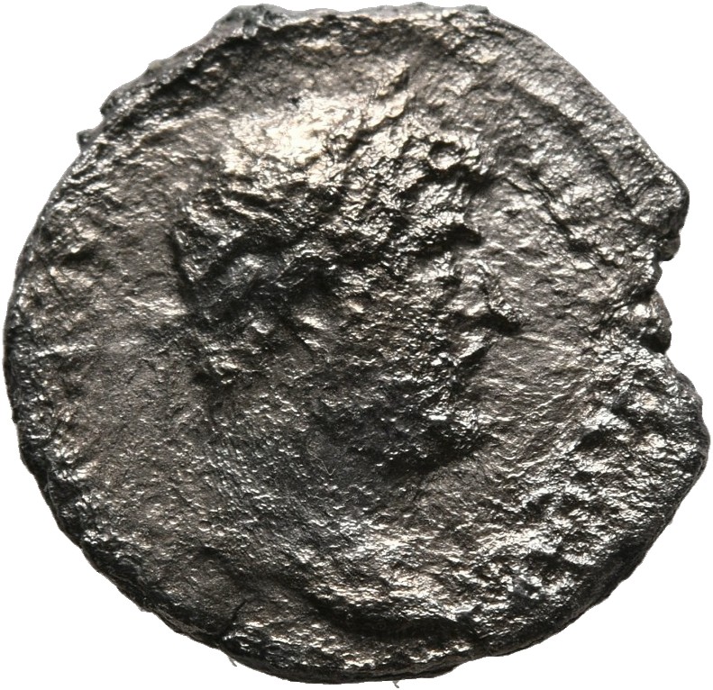 RIC II, Part 3 (second edition) Hadrian 2199 Hadrian obverse, Head of Hadrian, laureate, right