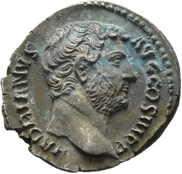 RIC II, Part 3 (second edition) Hadrian 2224 Hadrian obverse, Head of Hadrian, right