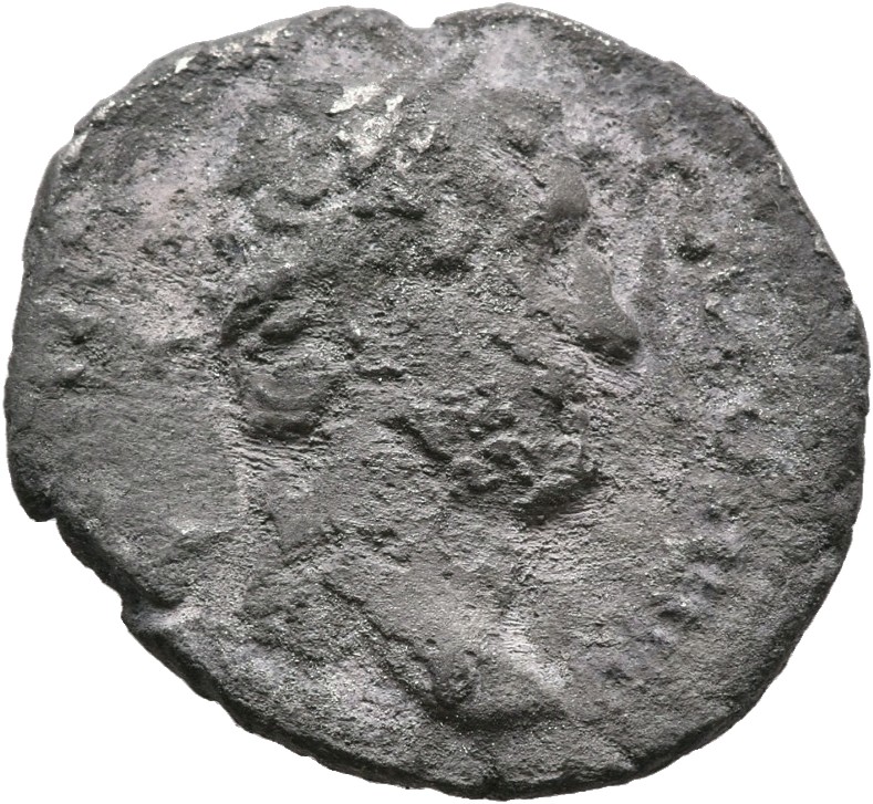 RIC II, Part 3 (second edition) Hadrian 2239 Hadrian obverse, Head of Hadrian, laureate, right