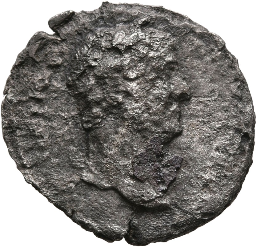 RIC II, Part 3 (second edition) Hadrian 2242 Hadrian obverse, Head of Hadrian, laureate, right
