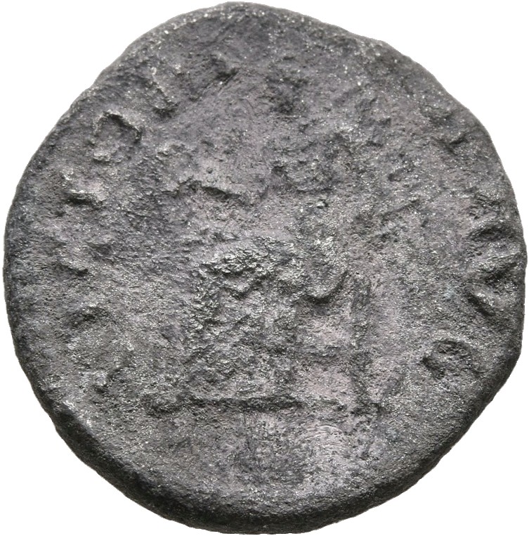 RIC II, Part 3 (second edition) Hadrian 2242 Hadrian reverse, Victory seated left, holding wreath and palm