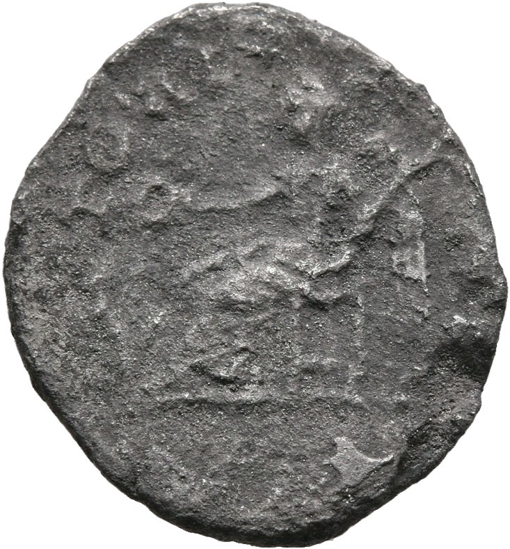 RIC II, Part 3 (second edition) Hadrian 2243 Hadrian reverse, Victory seated left, holding wreath and palm