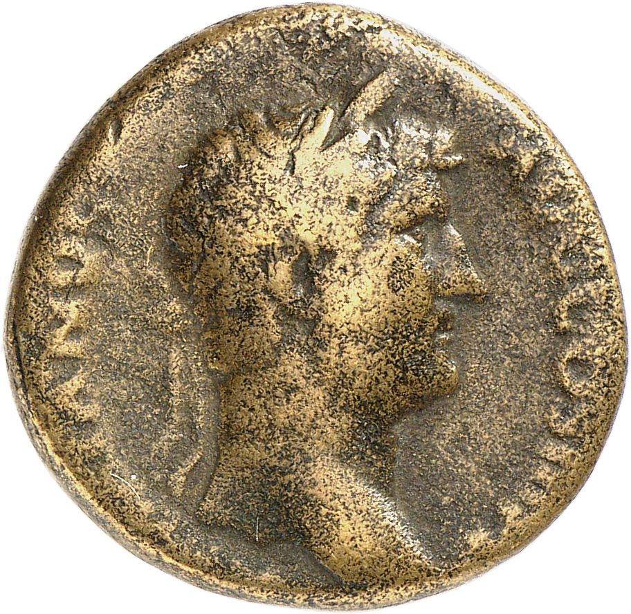 RIC II, Part 3 (second edition) Hadrian 2258 Hadrian obverse, Head of Hadrian, laureate, right