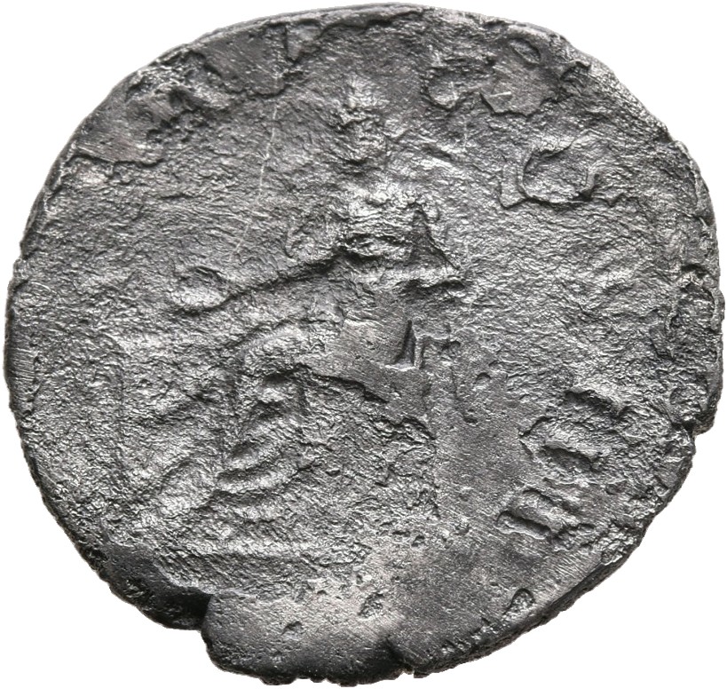 RIC II, Part 3 (second edition) Hadrian 231 Hadrian reverse, Salus, seated left, holding patera over altar, snake usually ...