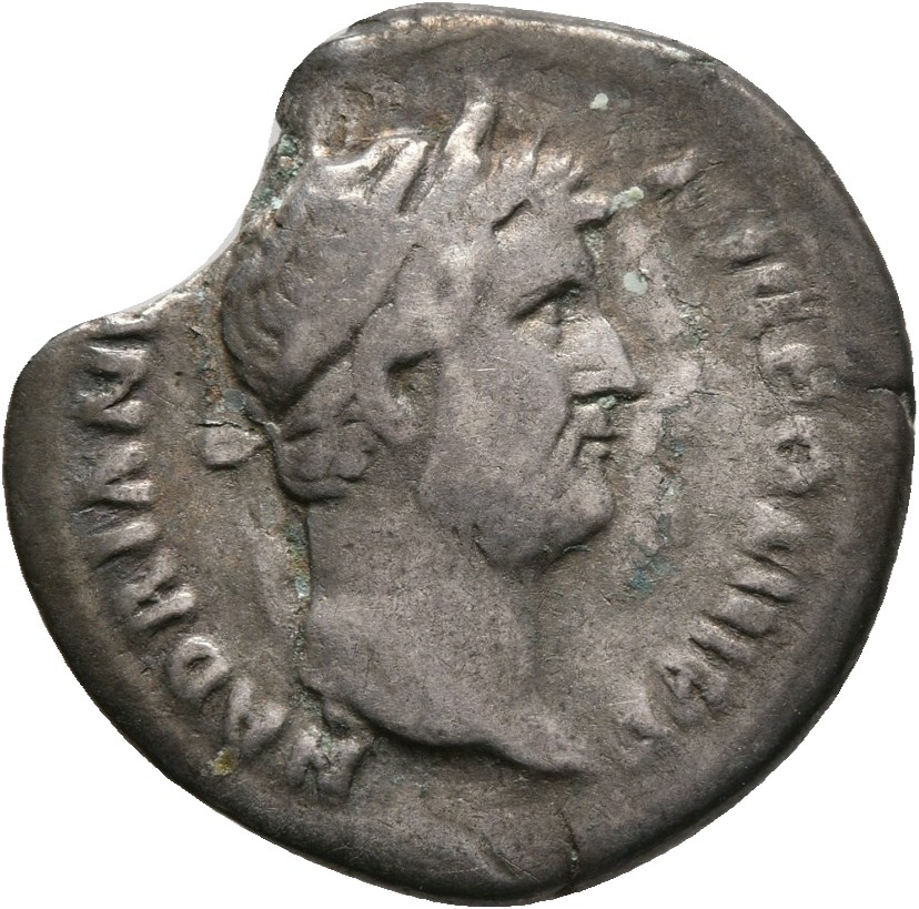 RIC II, Part 3 (second edition) Hadrian 2316 Hadrian obverse, Head of Hadrian, laureate, right