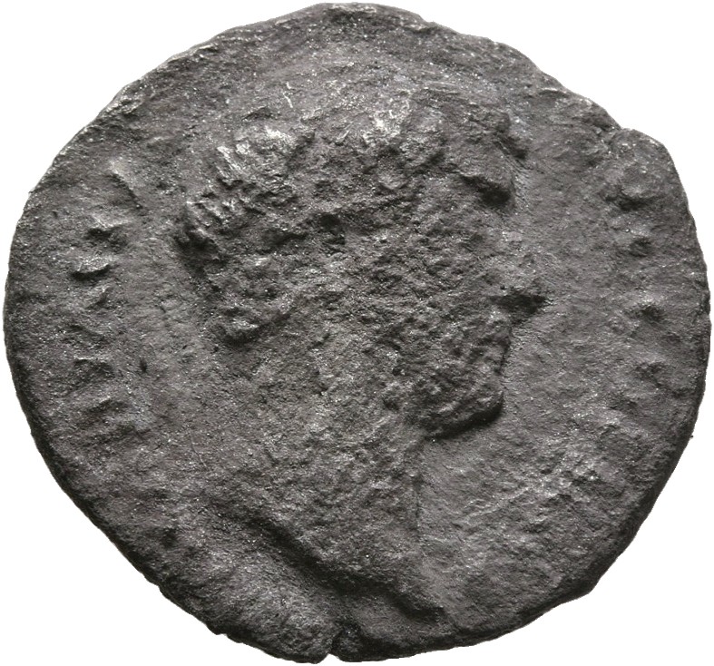 RIC II, Part 3 (second edition) Hadrian 2318 Hadrian obverse, Head of Hadrian, right