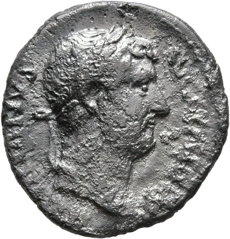 RIC II, Part 3 (second edition) Hadrian 2325 Hadrian obverse, Head of Hadrian, laureate, right