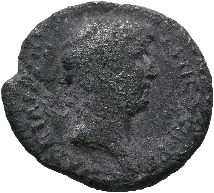 RIC II, Part 3 (second edition) Hadrian 2335 Hadrian obverse, Head of Hadrian, right