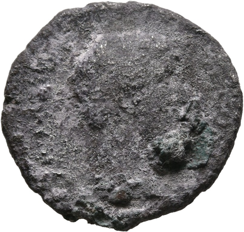 RIC II, Part 3 (second edition) Hadrian 2346 Hadrian obverse, Head of Hadrian, right