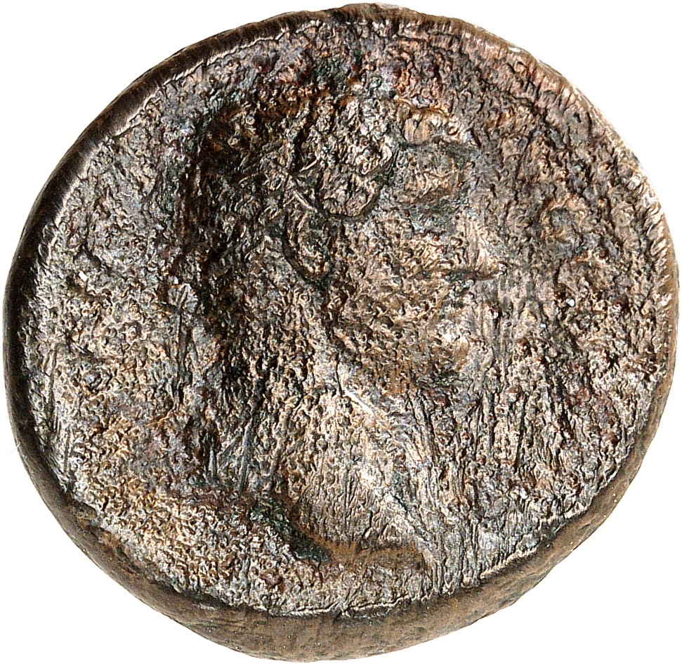 RIC II, Part 3 (second edition) Hadrian 2392 Hadrian obverse, Head of Hadrian, laureate, right