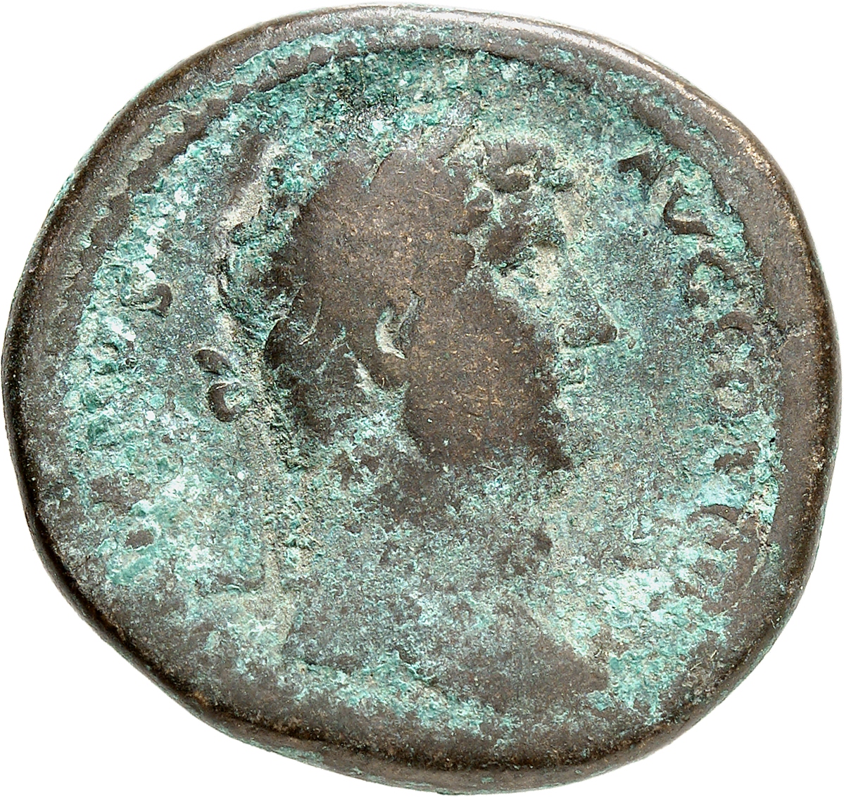 RIC II, Part 3 (second edition) Hadrian 2398 Hadrian obverse, Head of Hadrian, laureate, right
