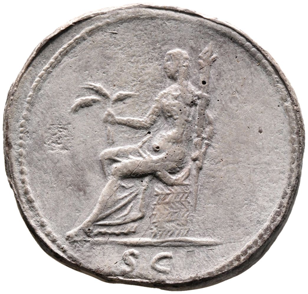 RIC II, Part 3 (second edition) Hadrian 2475 Hadrian reverse, Ceres seated left on basket, holding corn ears and torch