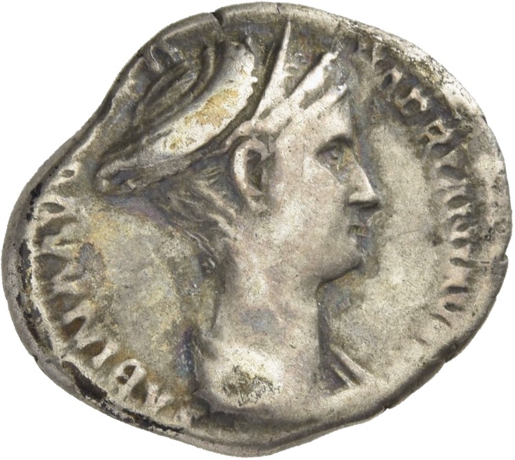 RIC II, Part 3 (second edition) Hadrian 2482 Hadrian obverse, Bust of Sabina, wearing double stephane with hair braided an...